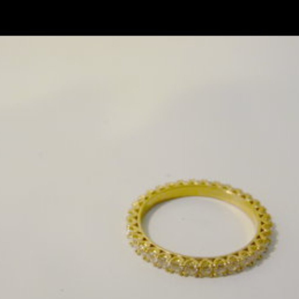 Radiance by Absolute Simulated Diamond Eternity Band Ring Size 9